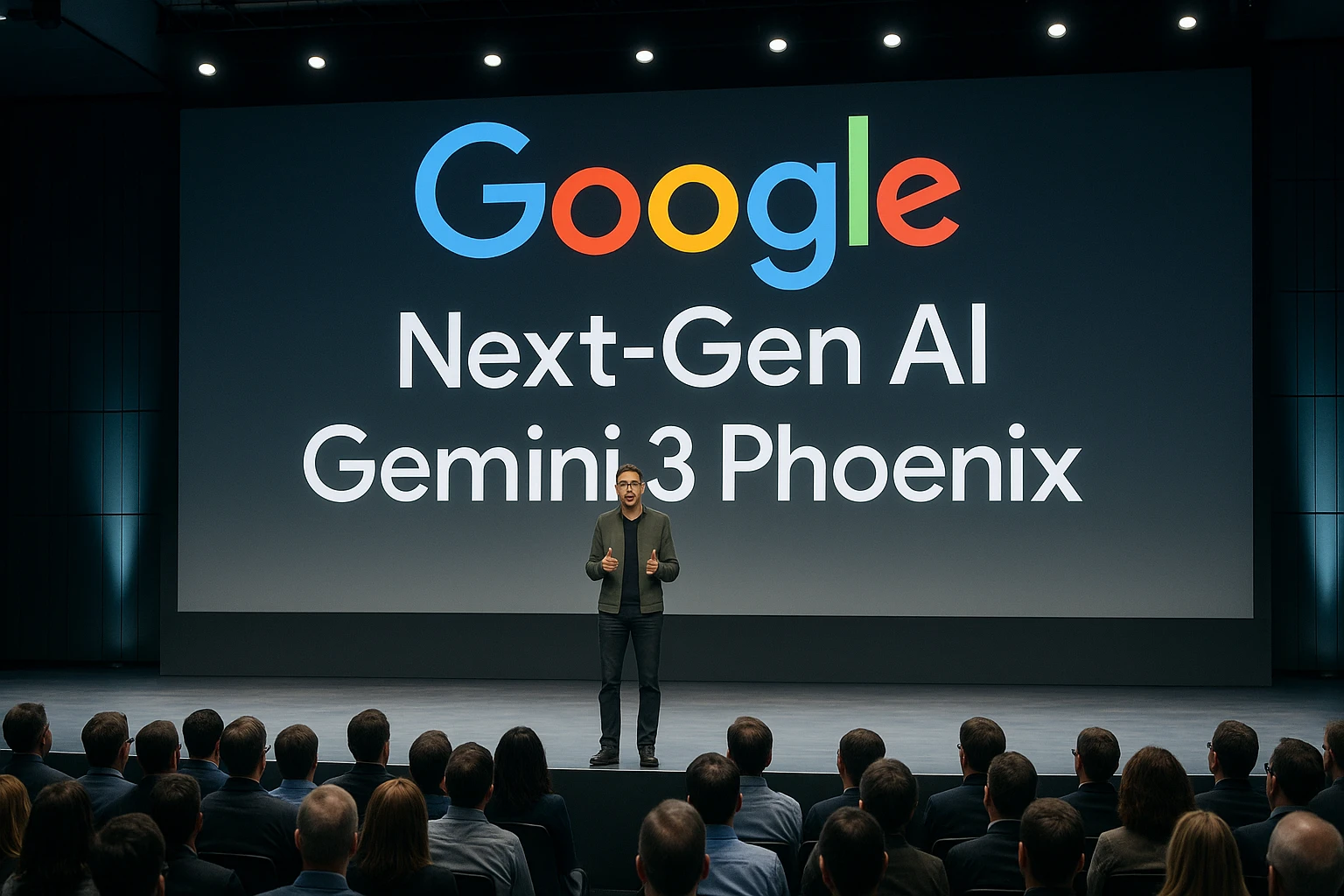 Gemini 3 Phoenix de Google - actualités et podcast sur l'IA proposé par Apcl