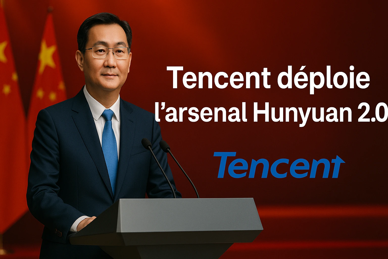 Hunyuan 2.0 déployé par Tencent - Actualités et podcast IA proposés par Apcl