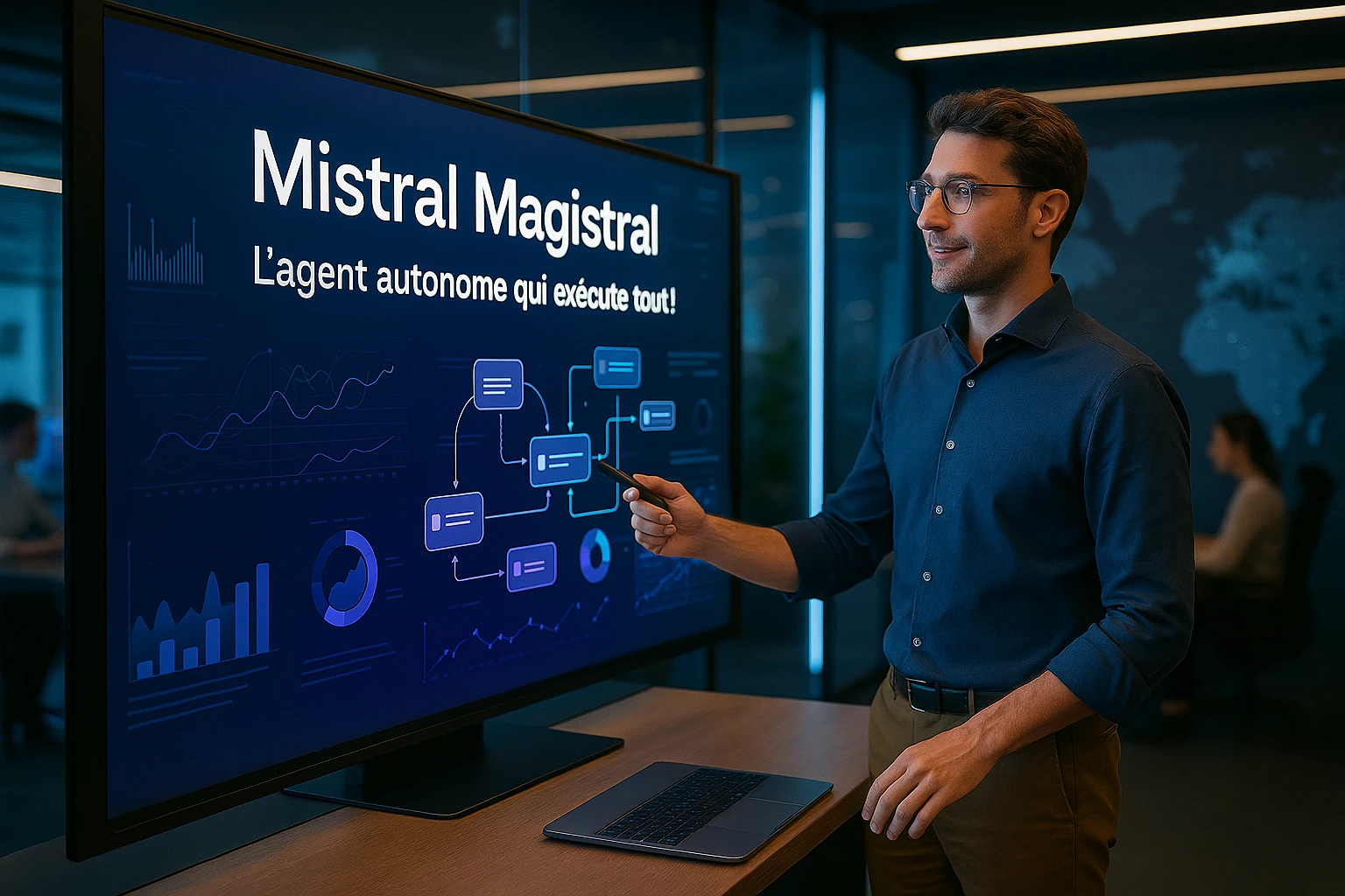 Magistral de Mistral, l’agent autonome qui exécute tout