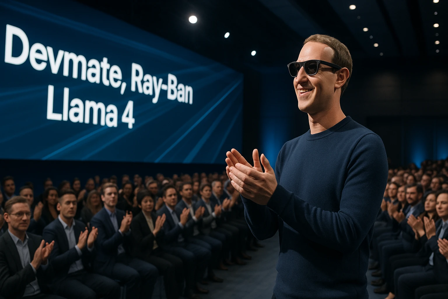 Zuckerberg sort l’artillerie IA : Devmate, Ray-Ban, Llama 4