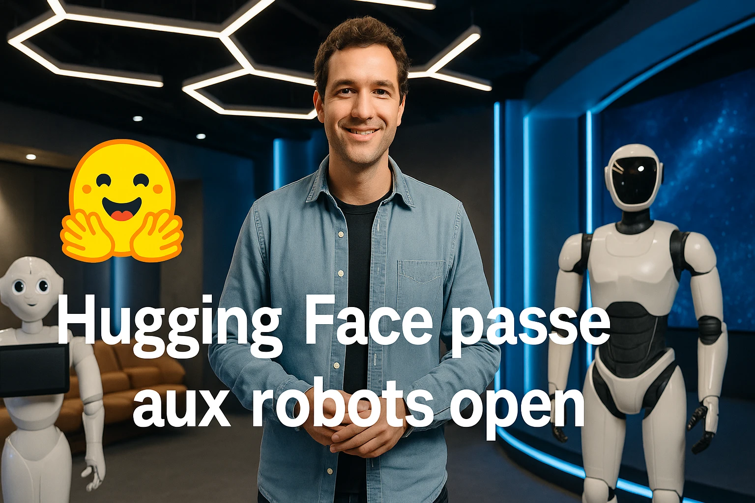 Hugging Face passe aux robots open