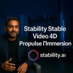 Stable Video 4D 2 0 One Shot 4D Génération - Actualités et podcast proposés par Apcl